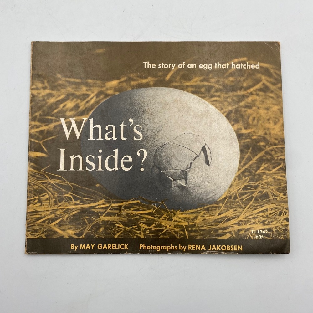 What's Inside May Garelick 1971 Scholastic Vintage Childrens Science Book TJ1242